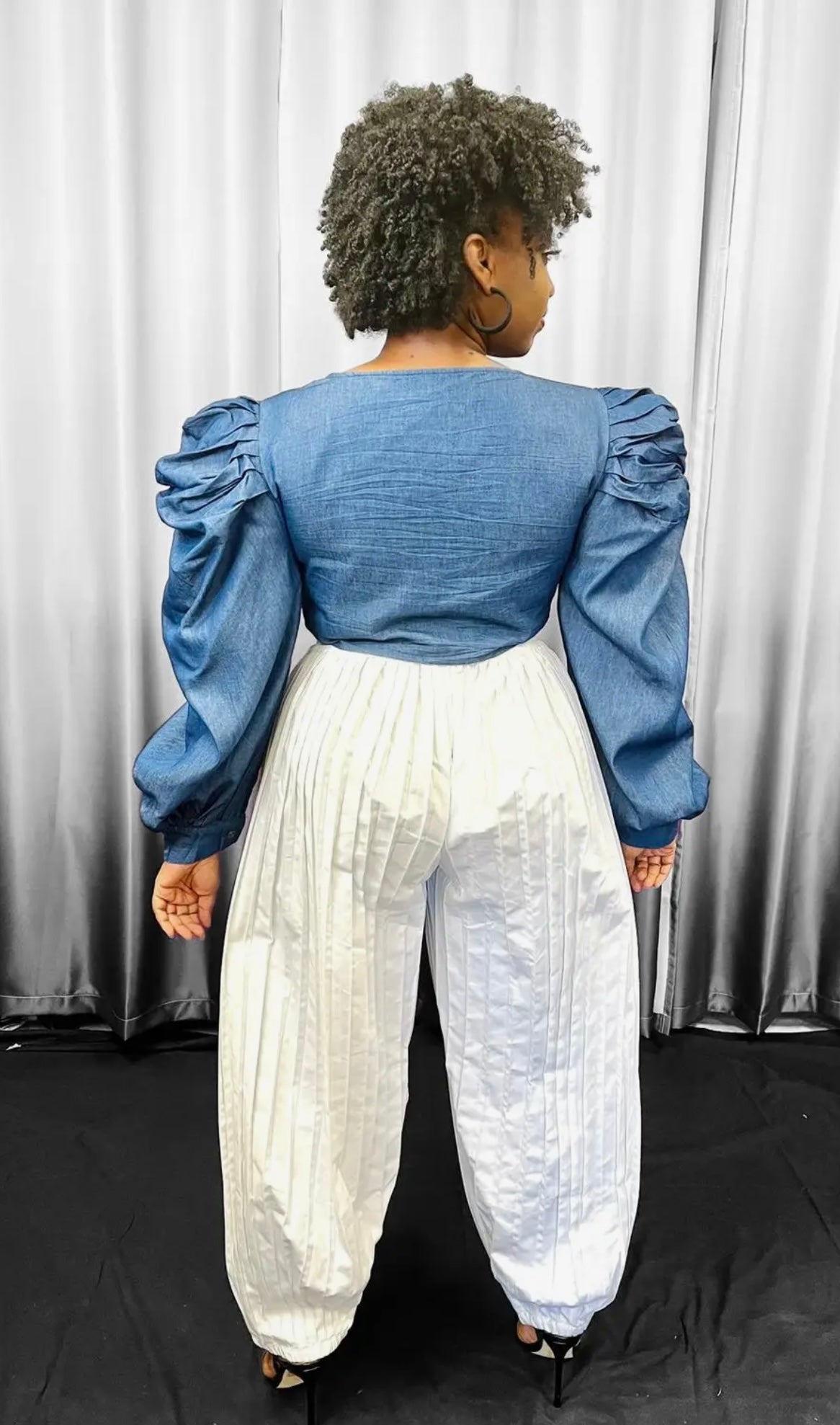 Sexy Denim Crop Top | Denim top only