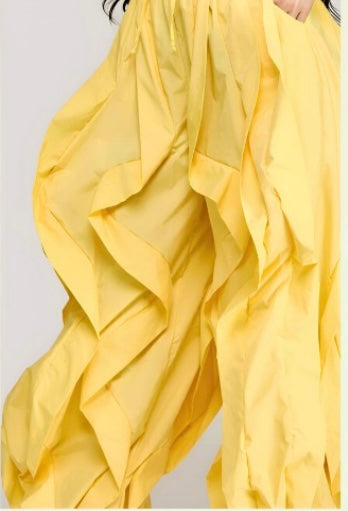 YELLOW WAVES 🌊 PANTS