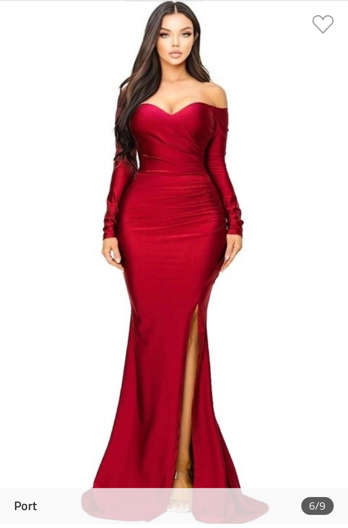 RED FORMAL DRESS