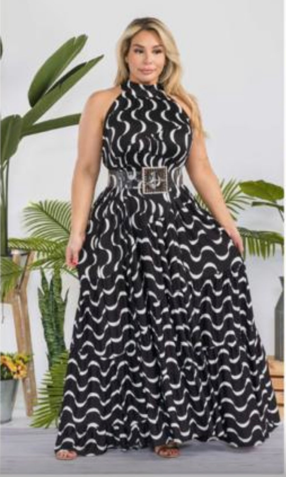 Black /White Dress