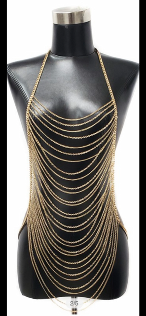 GOLD BODY CHAIN