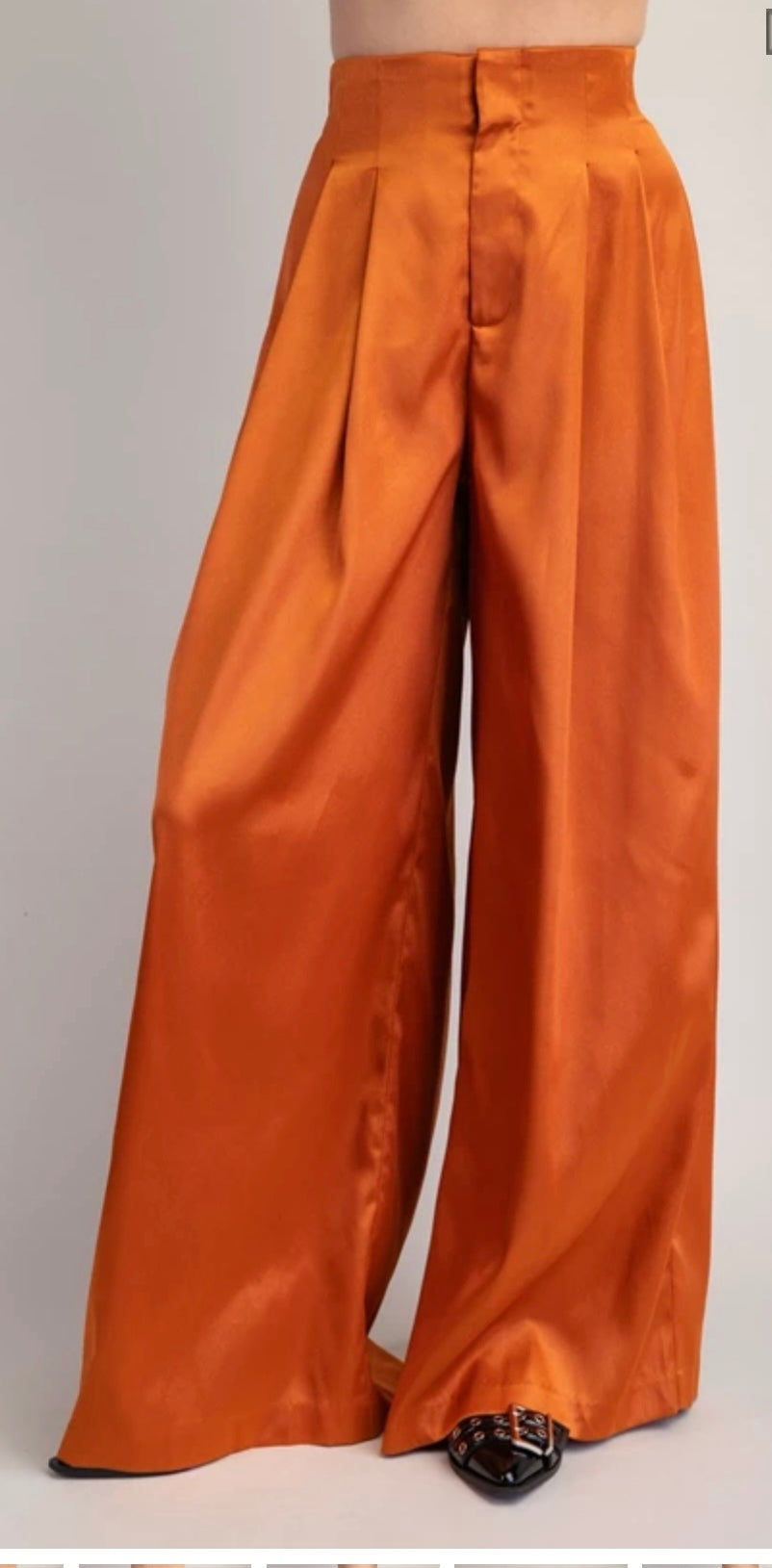 RUST HIGH WAIST PANTS